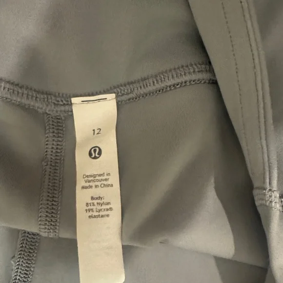 Lululemon Gray Legging - Picture 3 of 4